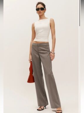 Reformation Vida Low Rise Pant - Size 4